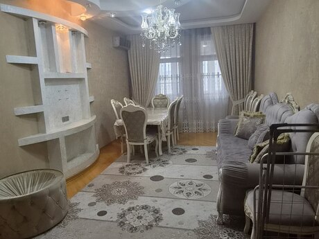 3 rooms · 124 m² · floor 13/16, Həzi Aslanov