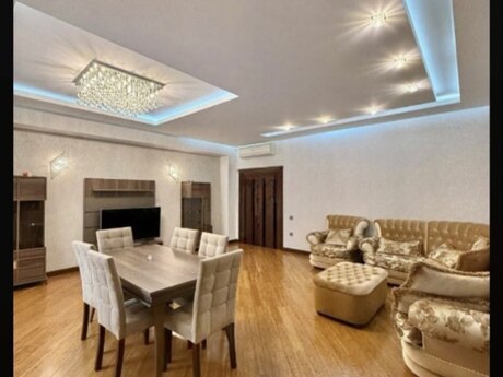 Gənclikdə 3 otaqlı yeni tikili mənzil kirayə verilir, 150 m², 1 600 AZN/ay, şəkil 2 / 12