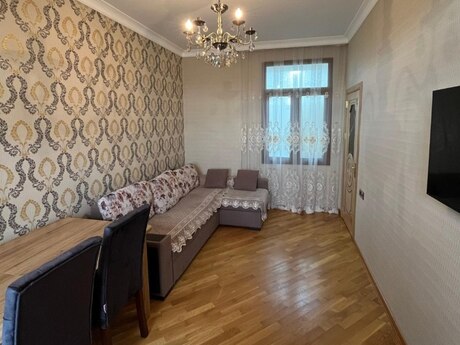 Сдаётся 2-комнатная квартира в новостройке, Elmlər Akademiyası, 55 м², 750 AZN/мес, фото 2 / 7