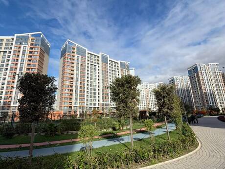 3-room new-build apartment for rent in City Garden, 120 m², 1 300 AZN/mo, photo 3 / 12