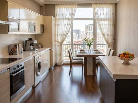 Nərimanovda 4 otaqlı yeni tikili mənzil kirayə verilir, 172 m², 1 350 AZN/ay, şəkil 4 / 7