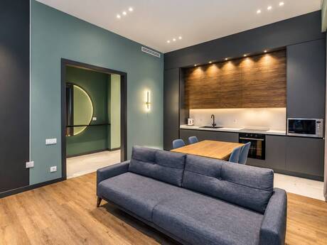 3-room new-build apartment for rent in Knightsbridge Residence White City, 124 m², 3 200 AZN/mo, photo 3 / 10