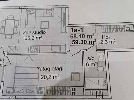 Avant Park kompleksində 2 otaqlı yeni tikili mənzil satılır, 68 m², 184 000 AZN, şəkil 2 / 5