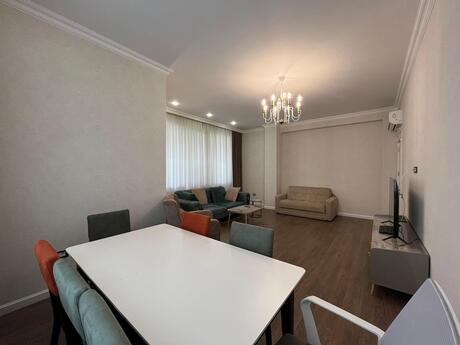 3-room new-build apartment for rent in İzmir Residence, 110 m², 2 200 AZN/mo, photo 4 / 12
