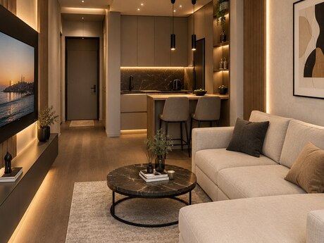 Продаётся 2-комнатная квартира в новостройке, ЖК Marbel Residence, 53,4 м², 213 000 AZN, фото 2 / 8