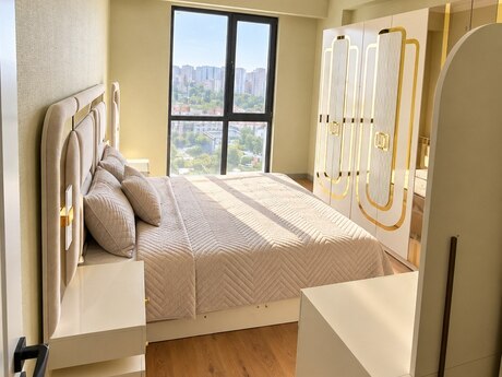 Sky Home kompleksində 3 otaqlı yeni tikili mənzil kirayə verilir, 70 m², 900 AZN/ay, şəkil 5 / 12