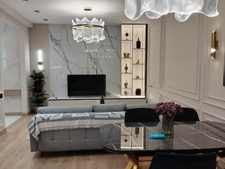 Grand Hayat kompleksində 3 otaqlı yeni tikili mənzil kirayə verilir, 100 m², 2 000 AZN/ay, şəkil 3 / 12