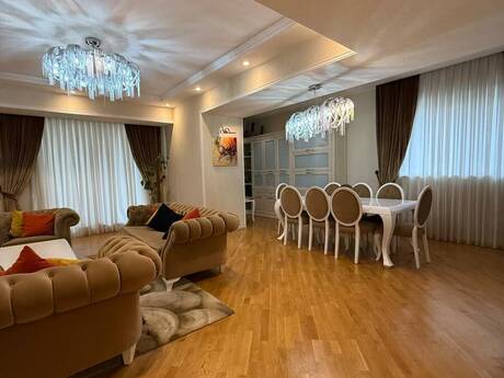 4-room new-build apartment for rent in Port Baku Residence, 190 m², 5 000 AZN/mo, photo 4 / 12
