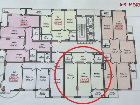 2-room new-build apartment for sale in Bayıl, 115 m², 299 000 AZN, photo 3 / 11