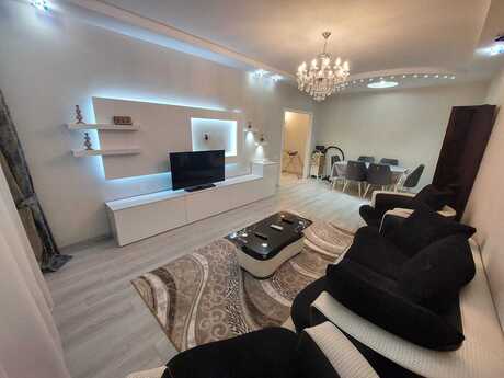 2-room new-build apartment for rent in Grand Hayat residence, 106 m², 1 000 AZN/mo, photo 3 / 12