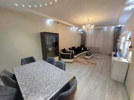 2-room new-build apartment for rent in Grand Hayat residence, 106 m², 1 000 AZN/mo, photo 4 / 12