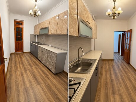 Badamdarda 2 otaqlı köhnə tikili mənzil kirayə verilir, 62 m², 600 AZN/ay, şəkil 4 / 5