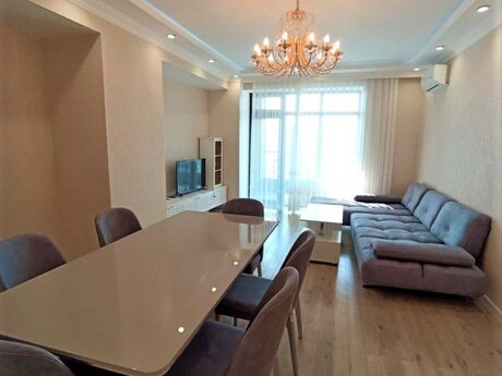 Grand Hayat kompleksində 3 otaqlı yeni tikili mənzil kirayə verilir, 148 m², 1 500 AZN/ay, şəkil 2 / 12