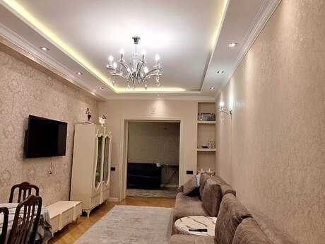 Qara Qarayevdə 4 otaqlı yeni tikili mənzil kirayə verilir, 110 m², 1 100 AZN/ay, şəkil 2 / 11