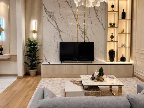 Grand Hayat kompleksində 3 otaqlı yeni tikili mənzil kirayə verilir, 112 m², 2 000 AZN/ay, şəkil 5 / 12