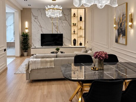 Grand Hayat kompleksində 3 otaqlı yeni tikili mənzil kirayə verilir, 112 m², 2 000 AZN/ay, şəkil 3 / 12