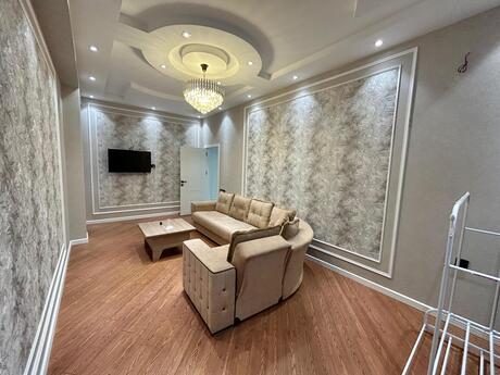 Gənclikdə 2 otaqlı yeni tikili mənzil kirayə verilir, 92 m², 1 100 AZN/ay, şəkil 5 / 12
