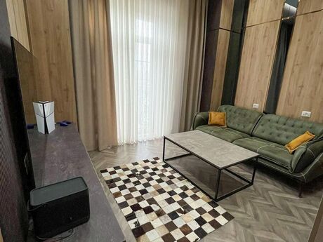 2-room new-build apartment for rent in Knightsbridge Residence White City, 55 m², 1 600 AZN/mo, photo 2 / 7