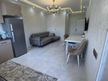 Şəms Residence kompleksində 2 otaqlı yeni tikili mənzil kirayə verilir, 65 m², 600 AZN/ay, şəkil 2 / 9