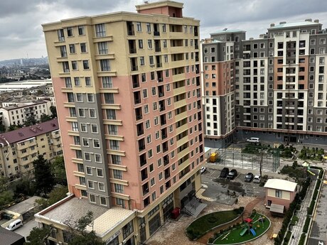 3 rooms · 130 m² · floor 12/14, Qara Qarayev