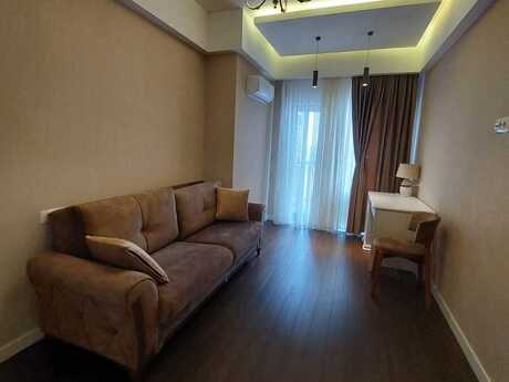 3-room new-build apartment for rent in Şokolad Tower, 101 m², 1 300 AZN/mo, photo 4 / 5