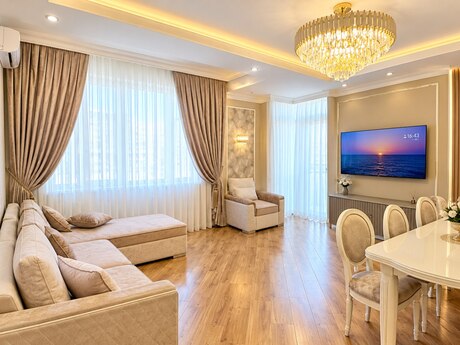 3-комн. · 130 m² · 13/18 этаж, Nəriman Nərimanov