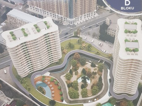 3-room new-build apartment for sale in Bakı Bağları residence, 136 m², 680 000 AZN, photo 5 / 12