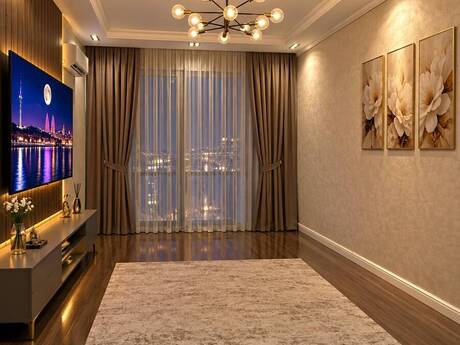 2 otaq · 55 m² · 3/17 mərtəbə, Həzi Aslanov
