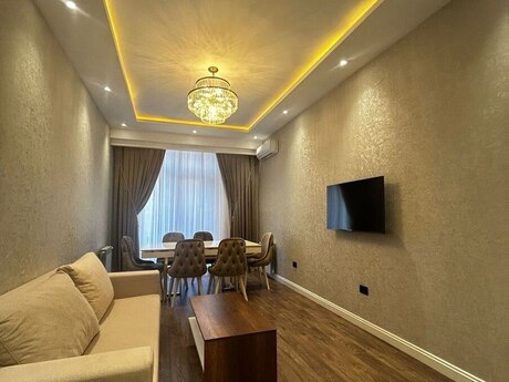 2-room new-build apartment for rent in Nizami City, 85 m², 1 298 AZN/mo, photo 2 / 10