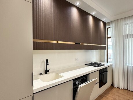 3-room new-build apartment for sale in Nərimanov, 90 m², 358 000 AZN, photo 3 / 12
