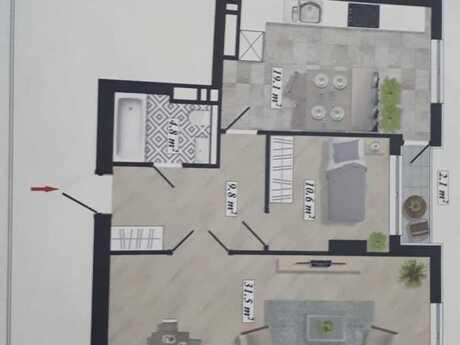 Səbaildə 2 otaqlı yeni tikili mənzil satılır, 78 m², 235 000 AZN, şəkil 3 / 12