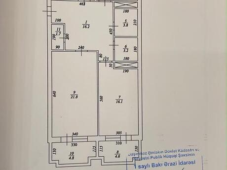 Elmlər Akademiyasında 3 otaqlı yeni tikili mənzil satılır, 99,7 m², 550 000 AZN, şəkil 3 / 12