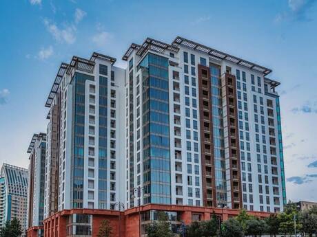 2-room new-build apartment for rent in Belvedere Residence, 55 m², 1 100 AZN/mo, photo 2 / 12