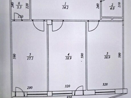 20 Yanvarda 2 otaqlı yeni tikili mənzil satılır, 88 m², 220 000 AZN, şəkil 4 / 8