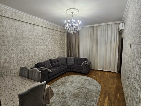3-room new-build apartment for rent in Yeni Günəşli, 90 m², 700 AZN/mo, photo 2 / 9
