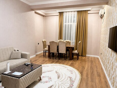 Nərimanovda 2 otaqlı yeni tikili mənzil kirayə verilir, 85 m², 1 100 AZN/ay, şəkil 4 / 11