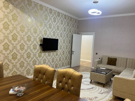 Nərimanovda 2 otaqlı yeni tikili mənzil kirayə verilir, 85 m², 1 100 AZN/ay, şəkil 5 / 11