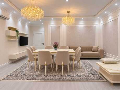 28 Park Residence kompleksində 3 otaqlı yeni tikili mənzil kirayə verilir, 125 m², 1 410 AZN/ay, şəkil 2 / 12
