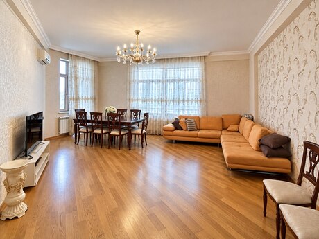 Nəriman Nərimanovda 3 otaqlı yeni tikili mənzil kirayə verilir, 138 m², 1 300 AZN/ay, şəkil 3 / 12