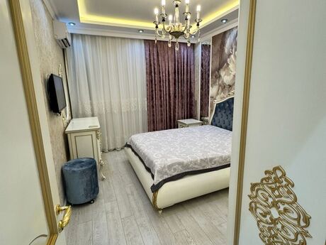 3-room new-build apartment for rent in Grand Hayat residence, 145 m², 1 800 AZN/mo, photo 5 / 12