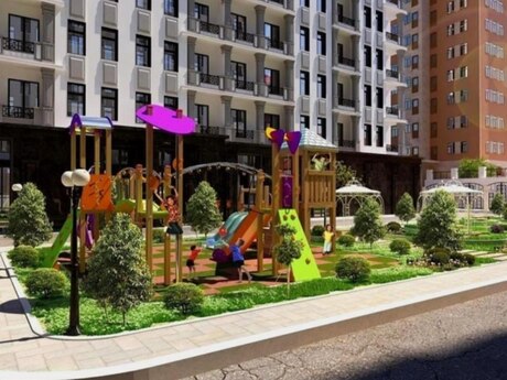 Nizamidə 2 otaqlı yeni tikili mənzil satılır, 93 m², 375 000 AZN, şəkil 3 / 12