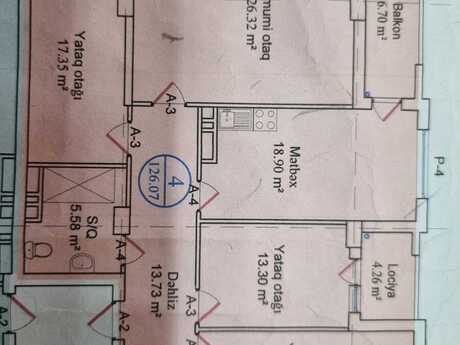 Qara Qarayevdə 4 otaqlı yeni tikili mənzil satılır, 126 m², 277 000 AZN, şəkil 3 / 6