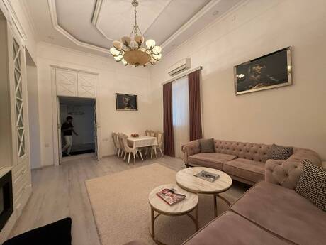 2-room new-build apartment for rent in Sahil, 70 m², 2 500 AZN/mo, photo 3 / 12