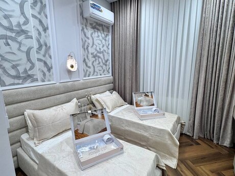 Koroğlu Residence kompleksində 3 otaqlı yeni tikili mənzil kirayə verilir, 115 m², 1 900 AZN/ay, şəkil 3 / 9