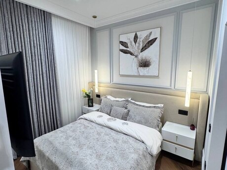 Koroğlu Residence kompleksində 3 otaqlı yeni tikili mənzil kirayə verilir, 115 m², 1 900 AZN/ay, şəkil 2 / 9