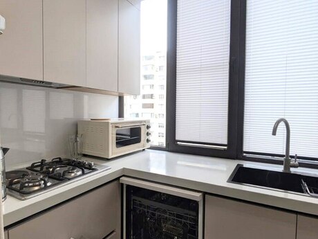Сдаётся 2-комнатная квартира в новостройке, Şah İsmayıl Xətai, 85 м², 1 300 AZN/мес, фото 5 / 12
