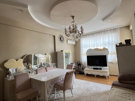 3-room new-build apartment for rent in Qara Qarayev, 110 m², 850 AZN/mo, photo 4 / 12