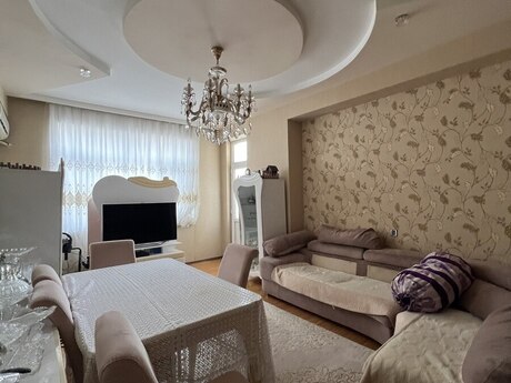 3-room new-build apartment for rent in Qara Qarayev, 110 m², 850 AZN/mo, photo 5 / 12