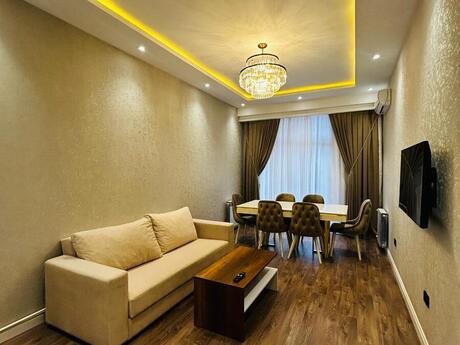 2-room new-build apartment for rent in Nizami City, 80 m², 1 300 AZN/mo, photo 4 / 12