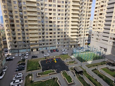Qara Qarayevdə 3 otaqlı yeni tikili mənzil kirayə verilir, 75 m², 850 AZN/ay, şəkil 2 / 12